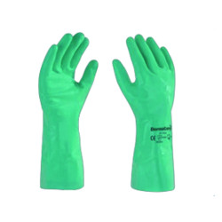 GUANTE DE NITRILO VERDE DERMACARE