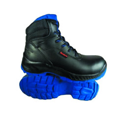 BOTA TIPO BORCEGUI MOD. 965 BITONO CON CASQUILLO MARCA MONARCA